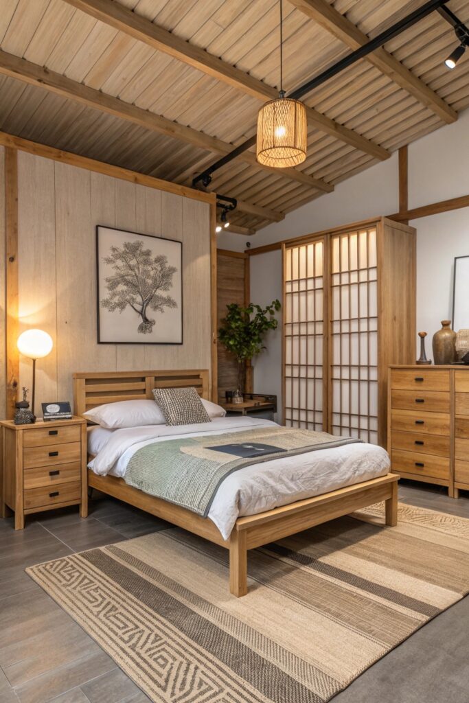 14 Japandi Style Bedroom Ideas You’ll Love This Year