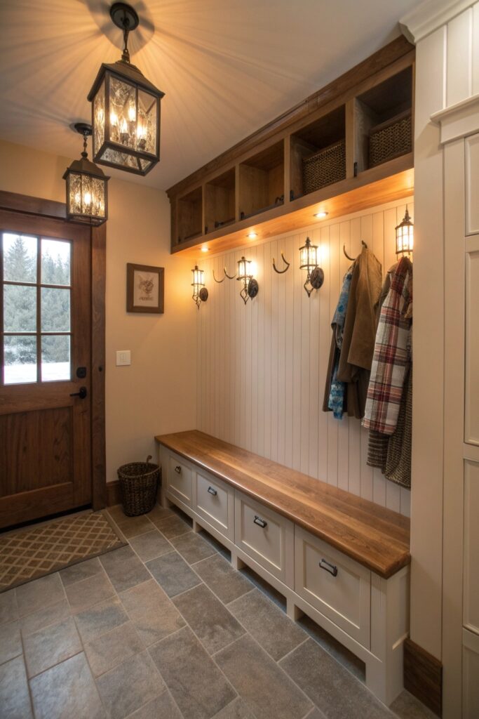 11 Farmhouse Mudroom Ideas With Rustic Charm