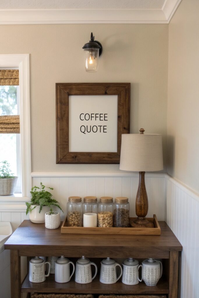 14 Cute Coffee Bar Ideas for Everyday Joy
