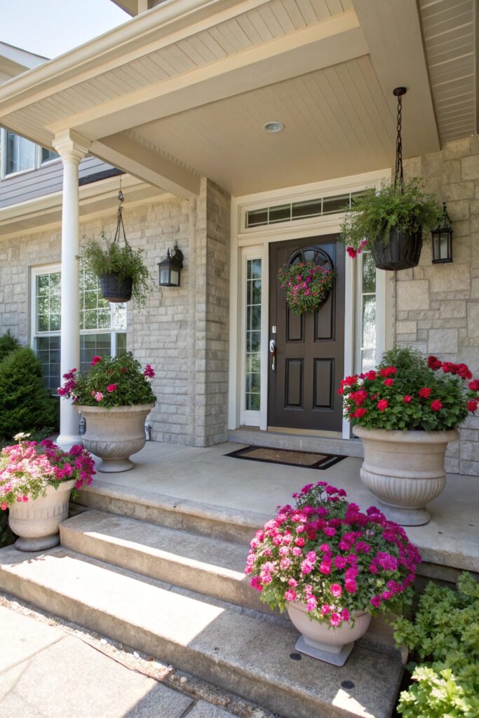 14 Front Porch Flower Ideas That Instantly Brighten Your Entry