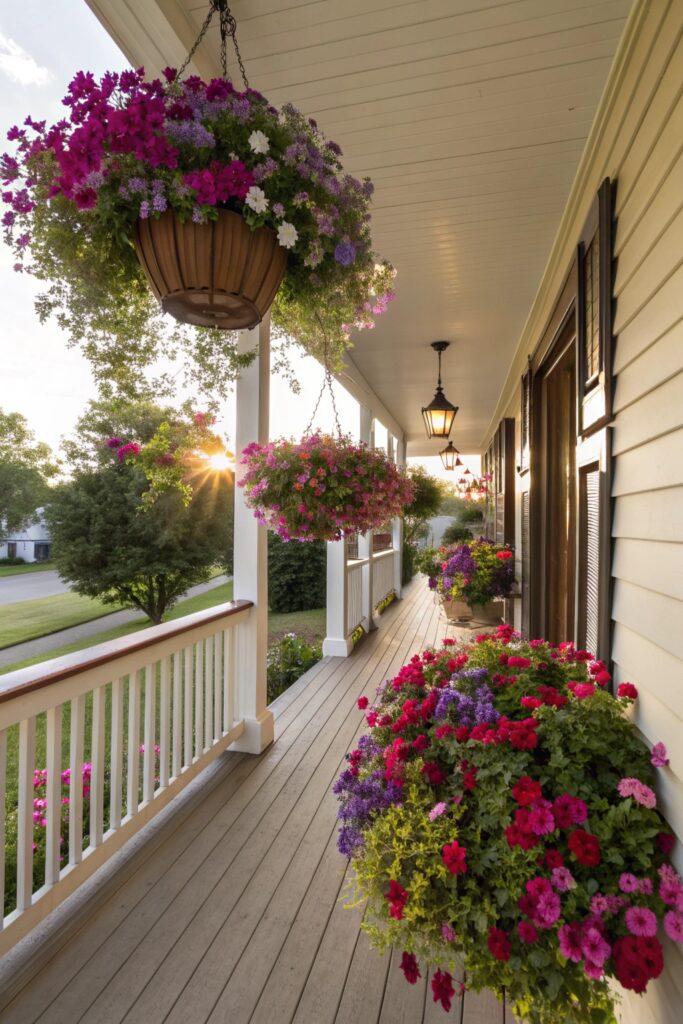14 Front Porch Flower Ideas That Instantly Brighten Your Entry