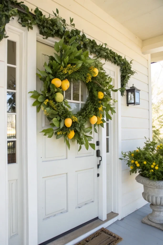 15 Summer Wreath Ideas for the Front Door