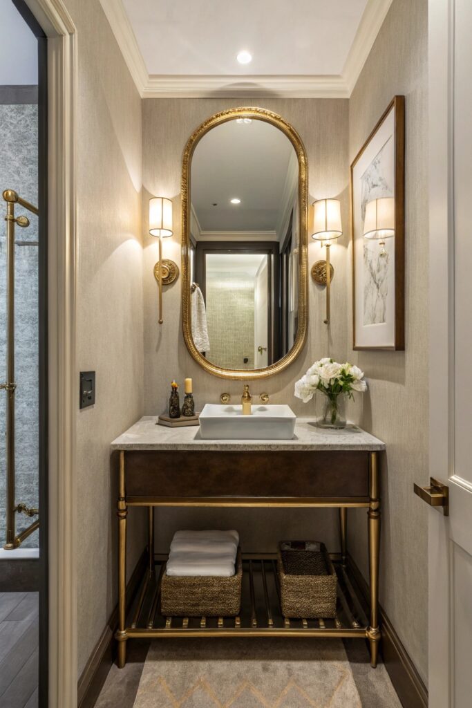 12 Tiny Powder Room Ideas That Make a Major Statement