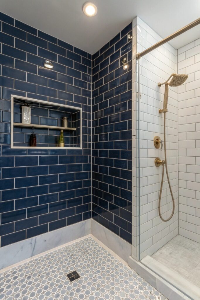 12 Moody Blue Bathroom Ideas With Depth