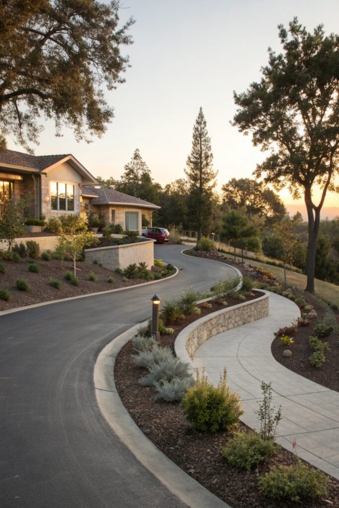 11 Driveway Ideas to Level Up Landscaping