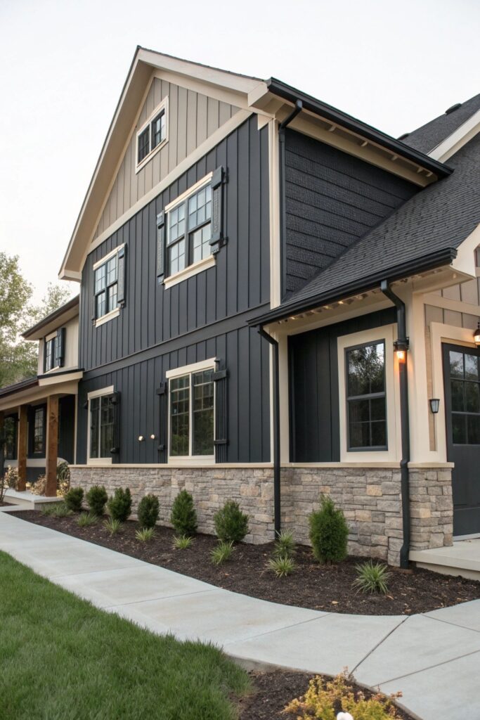 13 Fresh Modern Farmhouse Exteriors With Curb Appeal