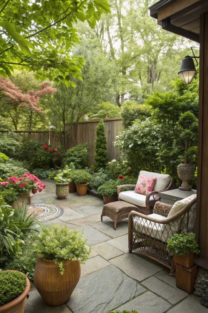 13 Back Patio Ideas for Relaxing Outdoors