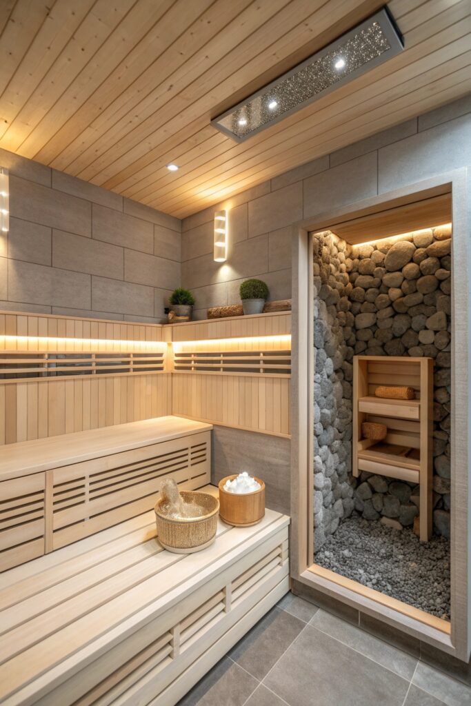 10 Sauna Aesthetic Ideas for a Home Spa Feel