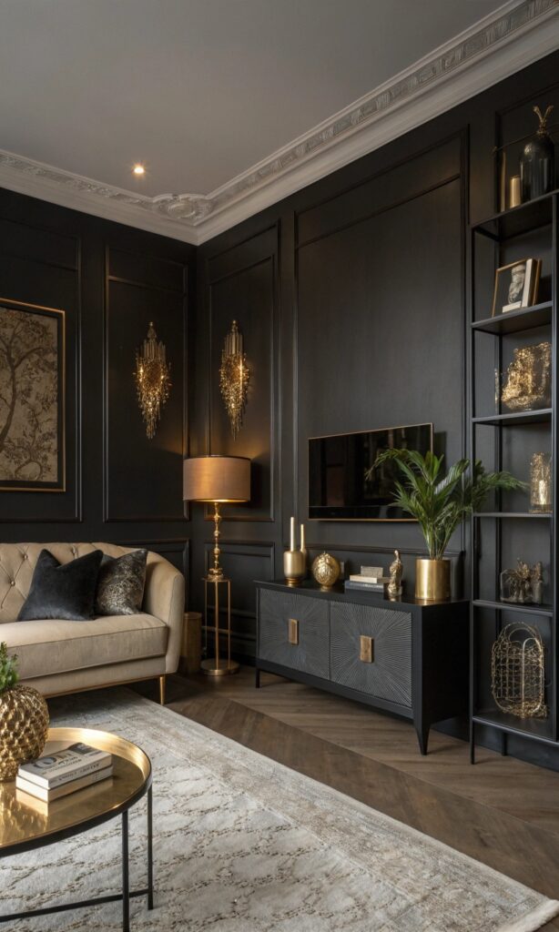 12 Moody Living Room Ideas With Depth and Style