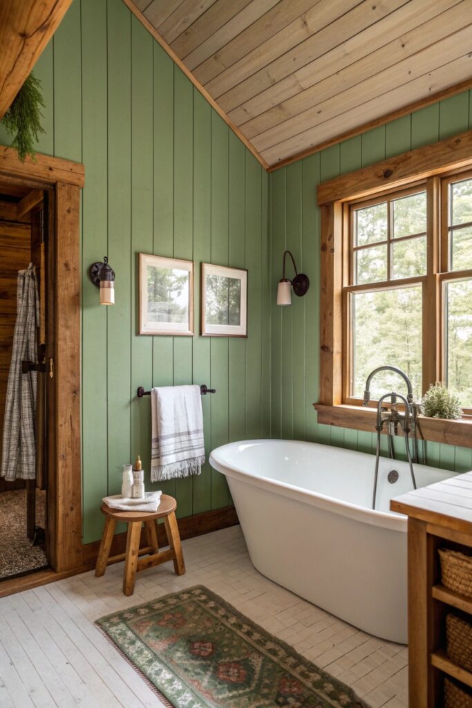 13 Green Bathroom Ideas That Feel Fresh