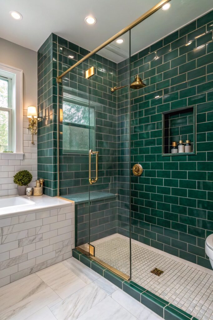 13 Green Bathroom Ideas That Feel Fresh