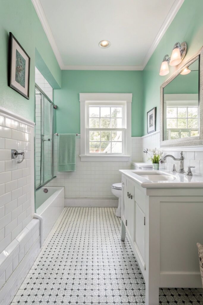 13 Green Bathroom Ideas That Feel Fresh