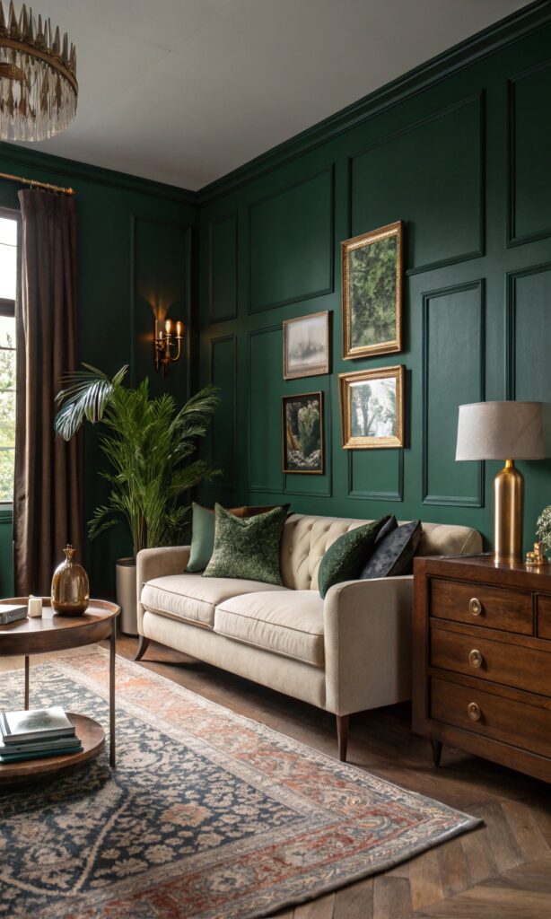 12 Moody Living Room Ideas With Depth and Style