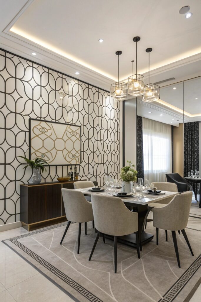 12 Dining Room Wallpaper Ideas That Stand Out