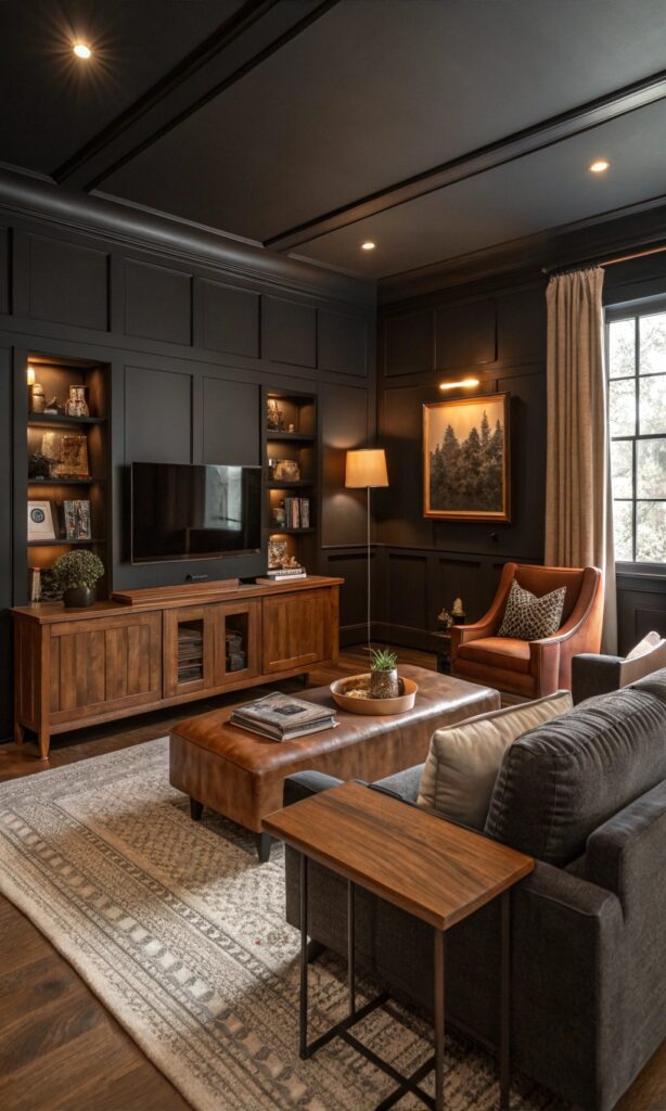 12 Moody Living Room Ideas With Depth and Style