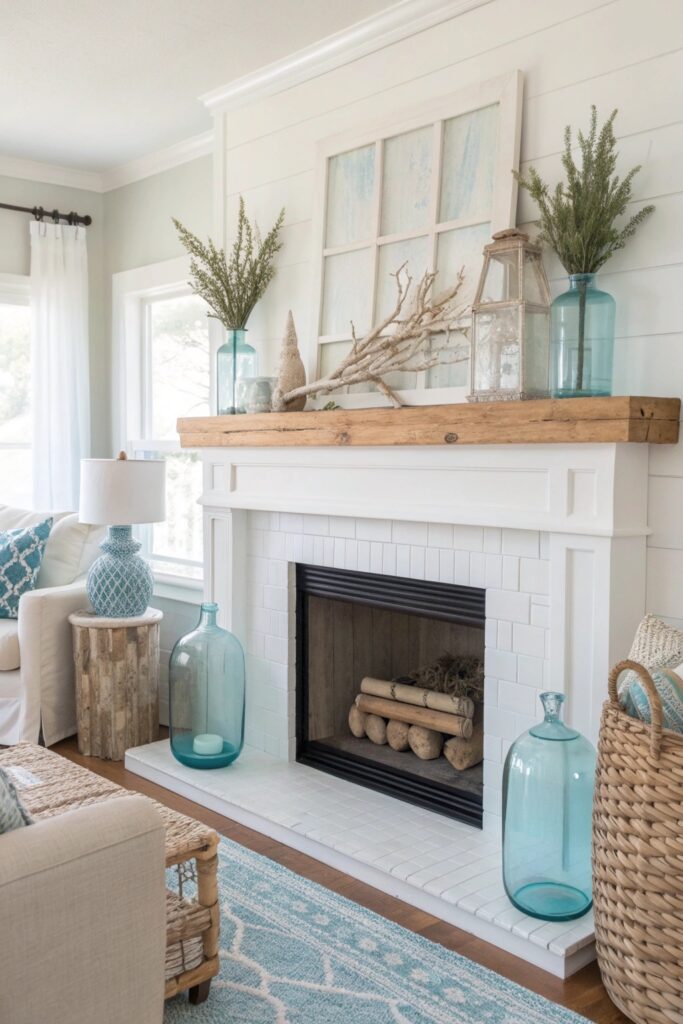 11 Summer Mantel Decorating Ideas for a Seasonal Refresh