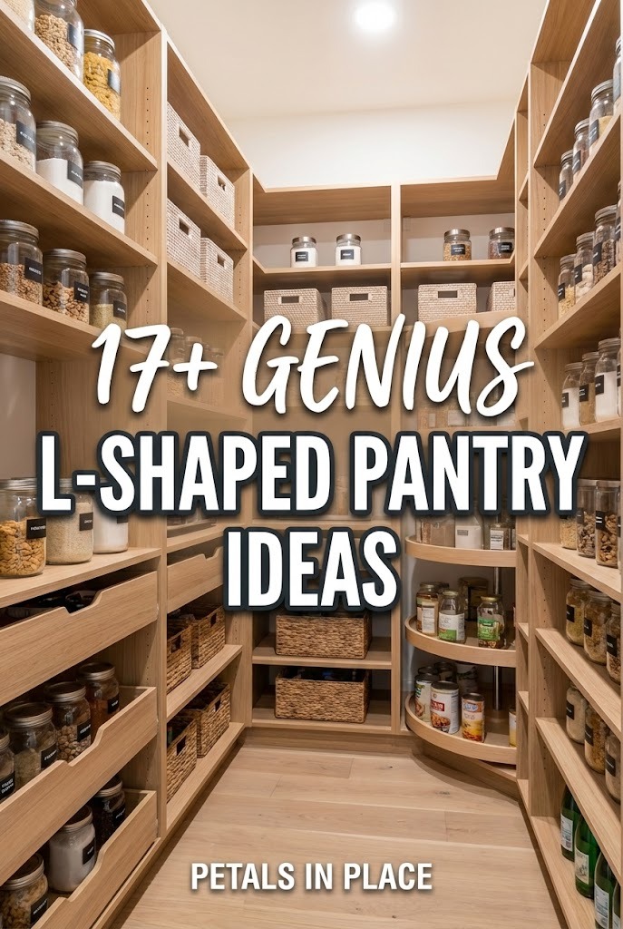 17 L-Shaped Pantry Ideas That’ll Transform Your Kitchen Storage Game