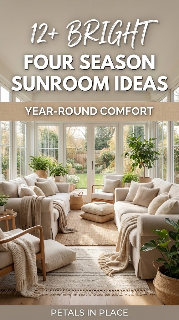 12 Four-Season Sunroom Ideas to Enjoy Year-Round