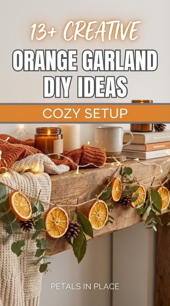13 Creative DIY Orange Garland Ideas for a Cozy Setup