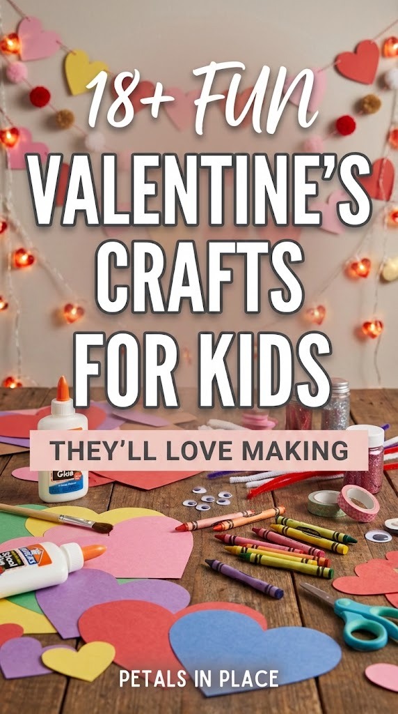 18 Fun Valentine’s Crafts for Kids They’ll Love Making