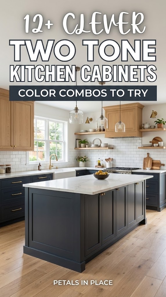 12 Two-Tone Kitchen Cabinet Combinations to Try