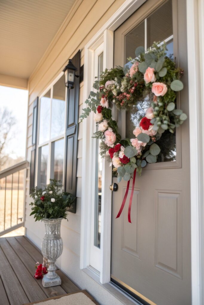 15 Valentine Front Porch Ideas That Feel Festive