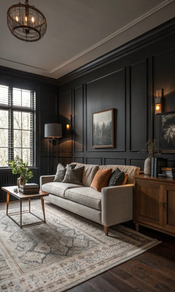 12 Moody Living Room Ideas With Depth and Style