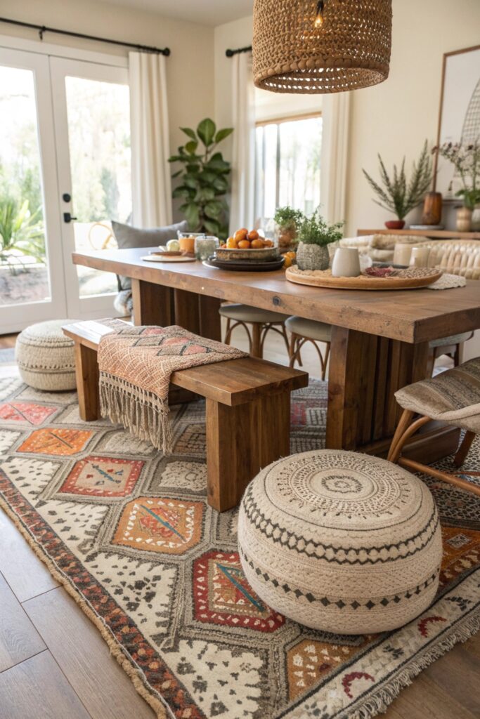 13 Boho Dining Room Decor Ideas With Relaxed Style