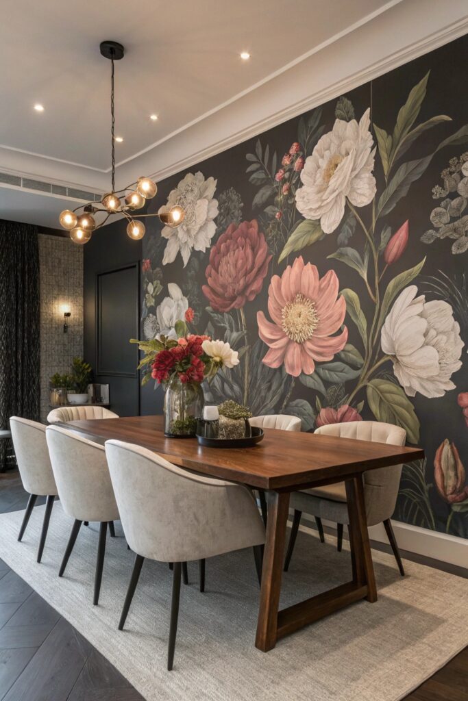 12 Dining Room Wallpaper Ideas That Stand Out